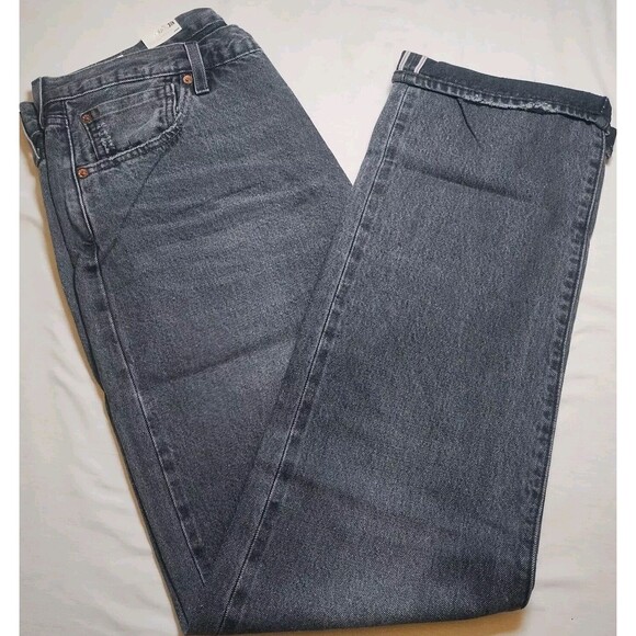 Levi's 501 ORIGINAL FIT SELVEDGE MEN'S JEANS Hemp Deep Breath 36x34 New w/ tags - Picture 5 of 6